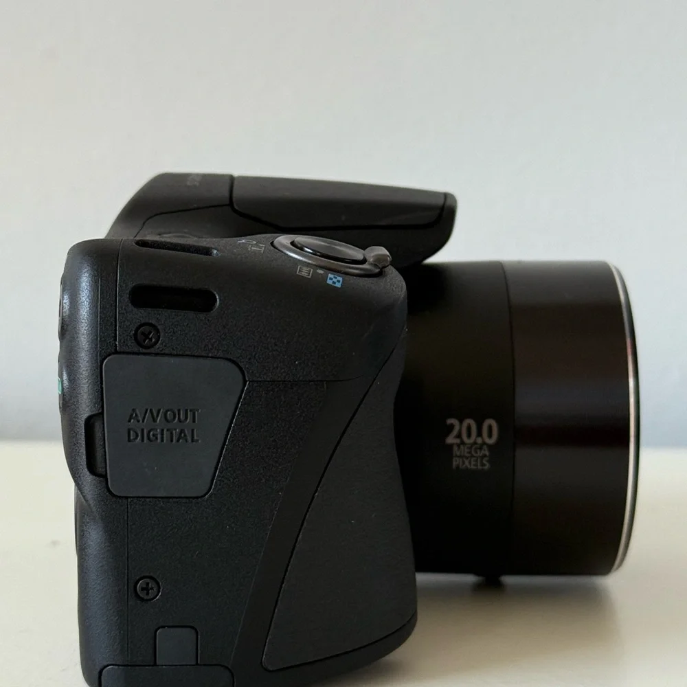 Canon PowerShot SX420 is Digital Camera Black with Tripod Stand and Camera Bag
